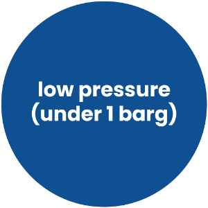 Low Pressure (Under 1 Barg)