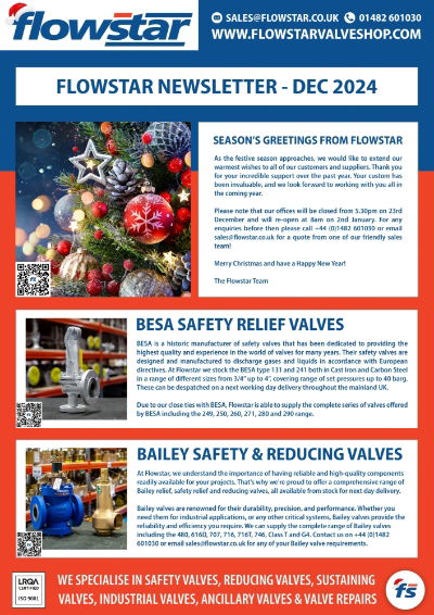 Flowstar Newsletter - Dec 2024