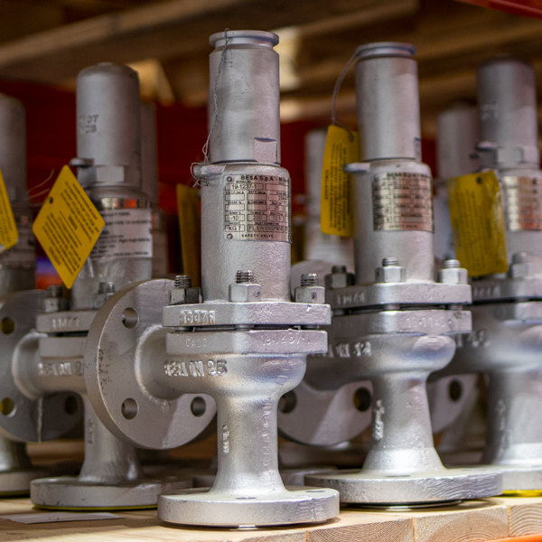 Besa 131 Safety Valve - Cast Iron - Cap
