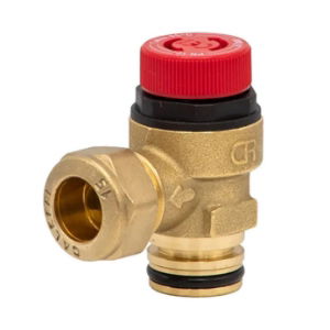 Altecnic / Caleffi Pressure Relief Valve with Circlip Connection 6 Bar - F0000412