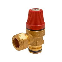  Altecnic / Caleffi Pressure Relief Valve with Circlip Connection 8 Bar - F0000483