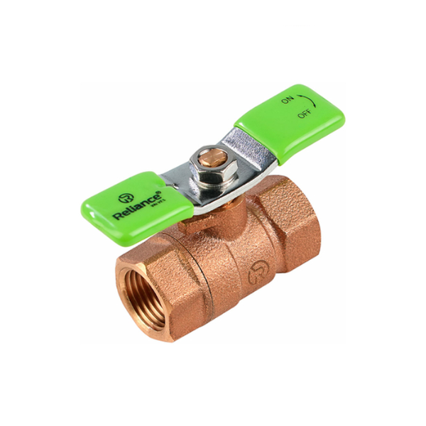 Reliance RWC 1" (DN25) FBSP Bronze Ball Valve - Butterfly Handle - BVAL103022