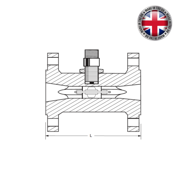 Flanged Liquid Turbine Flow Meter