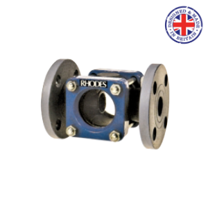 Rhodes 913 Sight Glass with Integral Sprout