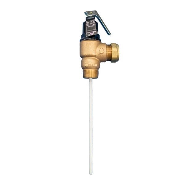 Reliance RWC TPR28 Pressure & Temperature Relief Valve 1" x 28mm 7 Bar - PTEM100050