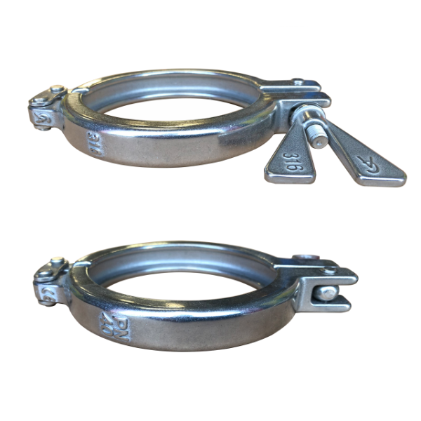 Tri-Clamp Double Hinge Stainless Steel Clamp