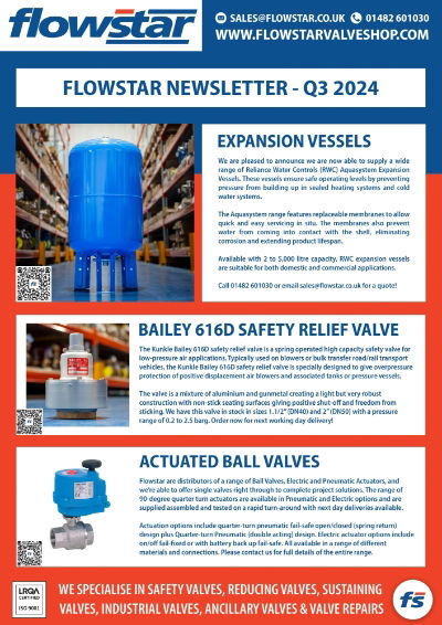 Latest News & Updates Flyer - Q3 2024 