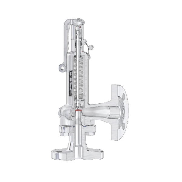 Niezgodka Type 30.2 Safety Valve - Stainless - Lever